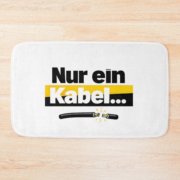 Item preview, Just One Cable… – Funny Electrician T-Shirt designed and sold by WattSarkasmus.