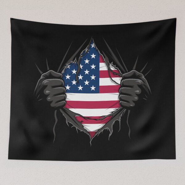 Item preview, USA Flag - National Team Fans designed and sold by Zerhof.