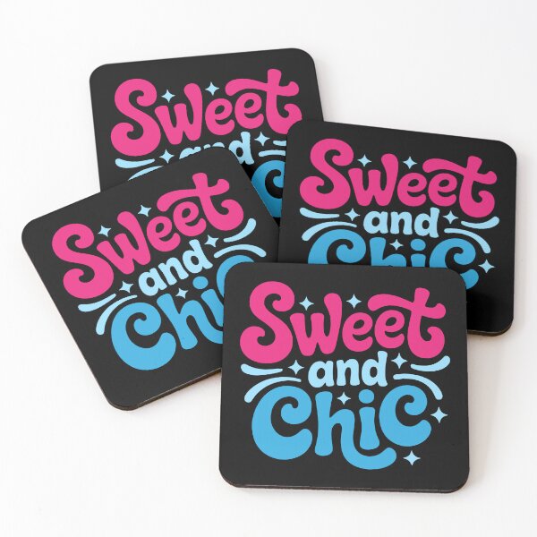 Item preview, Sweet and Chic – Cute Retro Typography Aesthetic Design designed and sold by TipTop GFX.