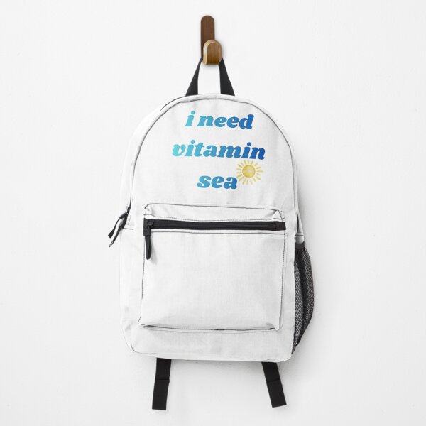 Item preview, I Need Vitamin Sea Summer Quote designed and sold by VibeoCanvasShop.