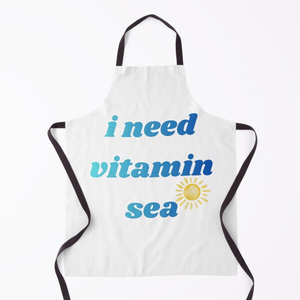 Item preview, I Need Vitamin Sea Summer Quote designed and sold by VibeoCanvasShop.