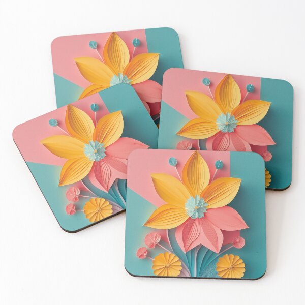 Item preview, Papercut Flower Power designed and sold by Becky-Poppins.