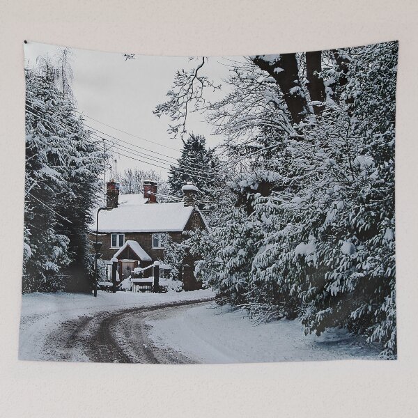 Item preview, Cotswolds Christmas Cottage designed and sold by Murph's Images.