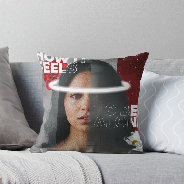 Item preview, Melancholic Portrait Poster - How It Feels To Be Alone designed and sold by TheDailyShape.