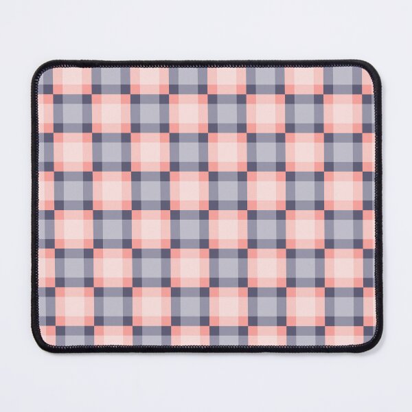 Item preview, Lavender gray & misty rose plaid pattern designed and sold by Mint + Midnight.