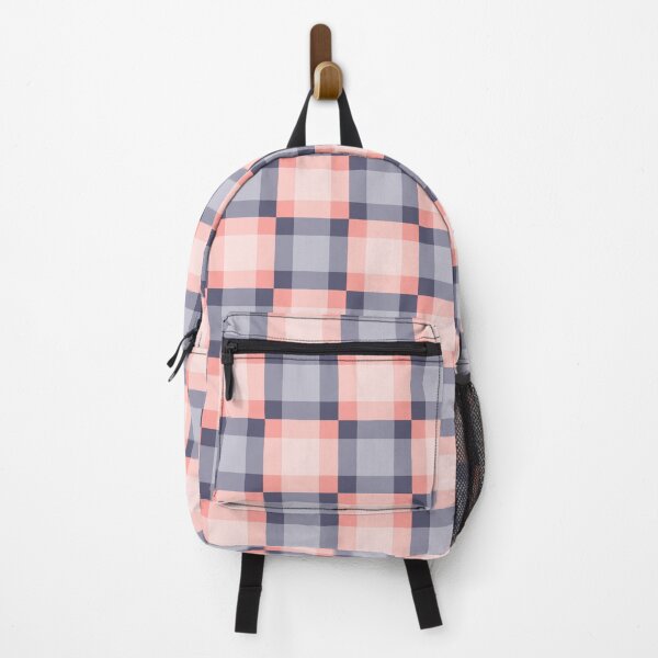 Item preview, Lavender gray & misty rose plaid pattern designed and sold by Mint + Midnight.