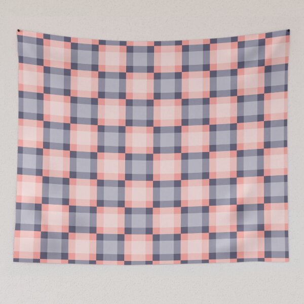 Item preview, Lavender gray & misty rose plaid pattern designed and sold by Mint + Midnight.