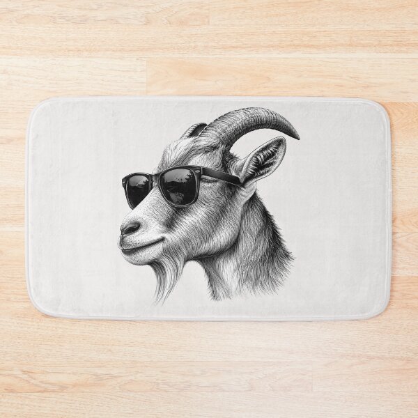 Item preview, Goat  with Sunglasses  gifts designed and sold by erozzz.