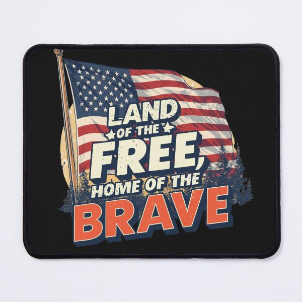 Item preview, Land of Free Home Brave designed and sold by Zakrytos ★★★★★.