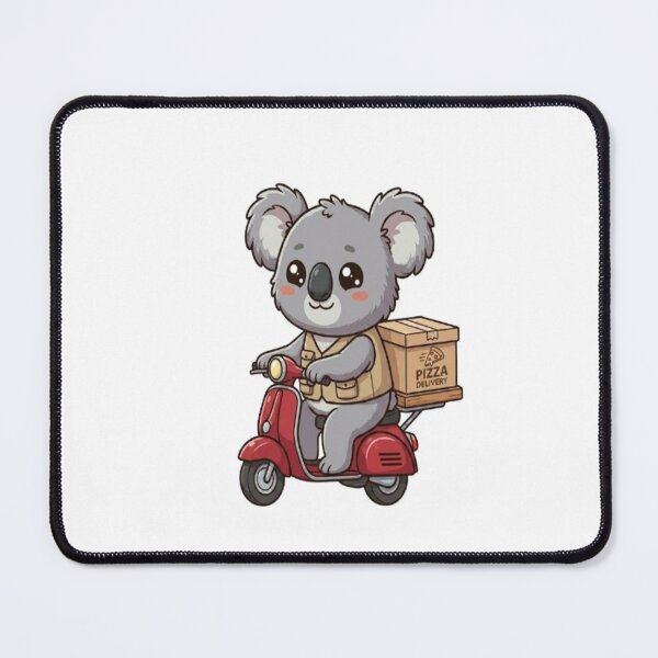 Item preview, Cute Pizza Delivery Koala designed and sold by Ella_Sketch.