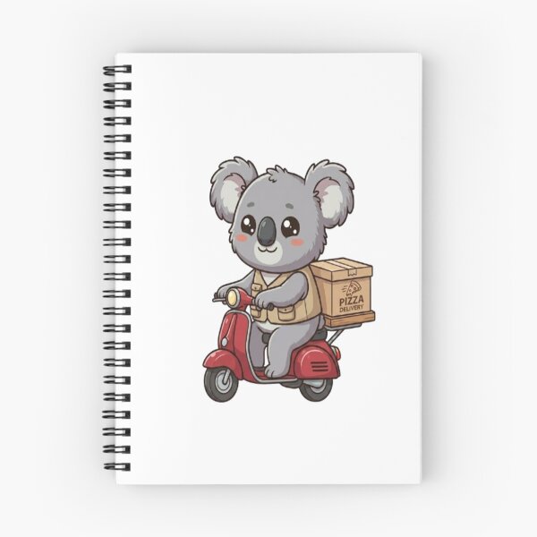 Item preview, Cute Pizza Delivery Koala designed and sold by Ella_Sketch.