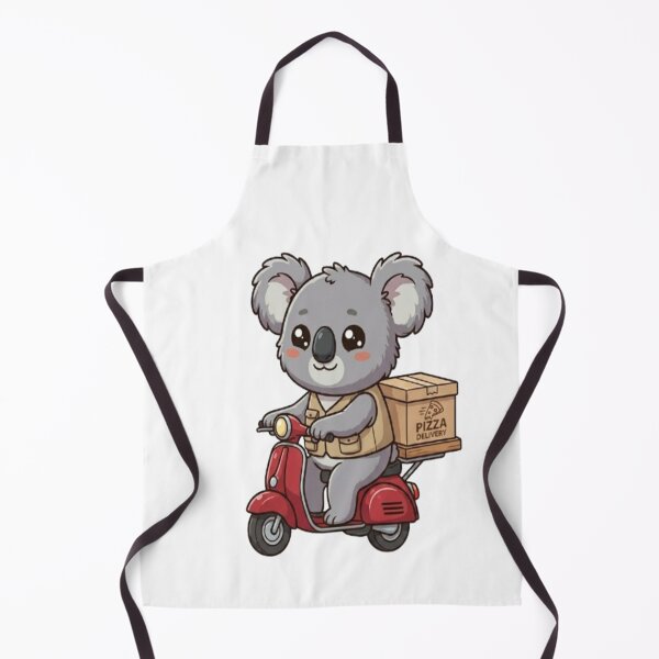Item preview, Cute Pizza Delivery Koala designed and sold by Ella_Sketch.