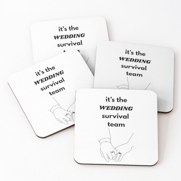 Item preview, it's the WEDDING survival team designed and sold by Cami & Co. Design.