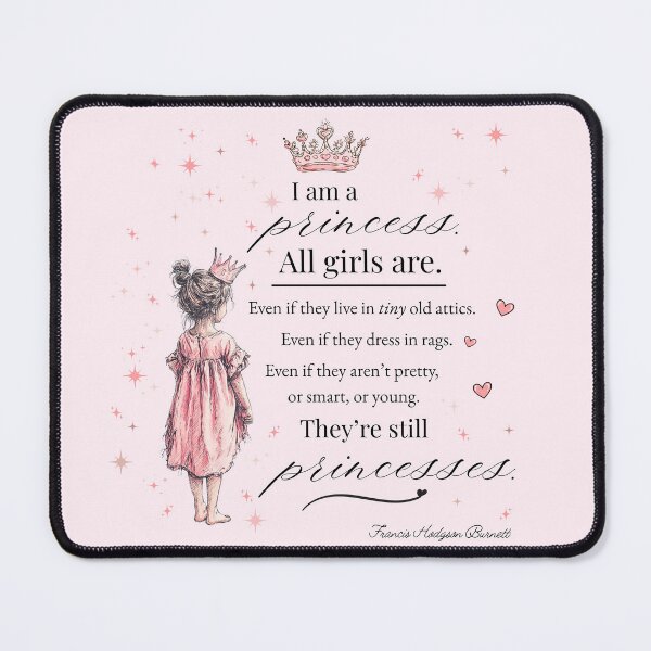 Item preview, All Girls Are Princesses designed and sold by TheCulturedMuse.