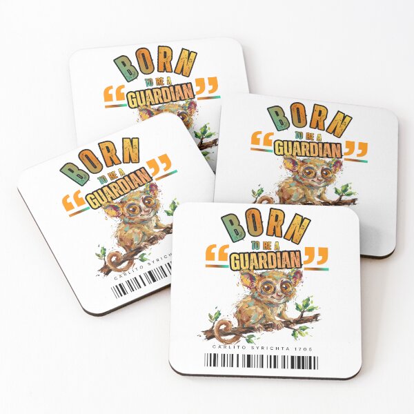 Item preview, Born to be a Guardian Tarsier designed and sold by A-R Digital Designs.