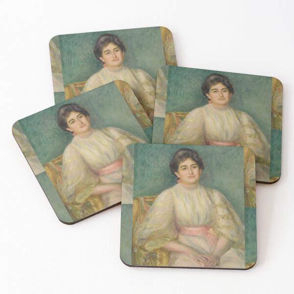 Item preview, Portrait De Madame Paul Gallimard by Pierre-Auguste Renoir: Impressionist Portrait Poster designed and sold by artofuniverse.