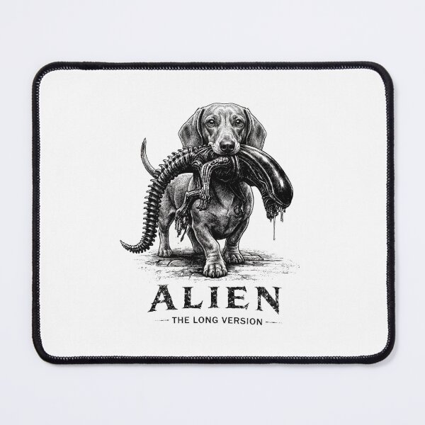 Item preview, Alien The Long Version Funny Dachshund Xenomorph Mashup designed and sold by HolySausage.