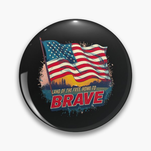 Item preview, Free Home Brave American Flag designed and sold by Zakrytos ★★★★★.