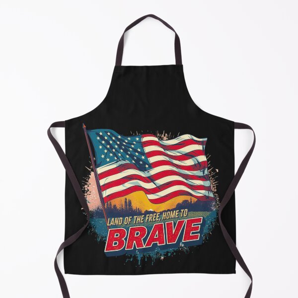 Item preview, Free Home Brave American Flag designed and sold by Zakrytos ★★★★★.