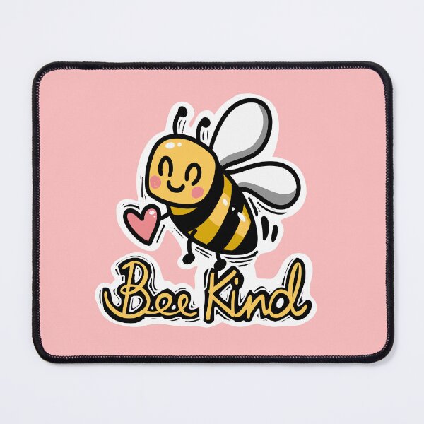 Item preview, Bee kind cute happy sticker style  designed and sold by sianelliot.