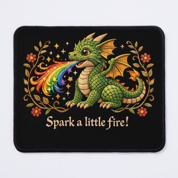 Item preview, Medieval Style Dragon Spark Fire designed and sold by doinitzart.