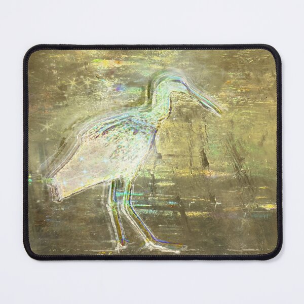 Item preview, Iridescent Limpkin Bird Artwork, Mystical Animal Art Print designed and sold by susan-meredith.