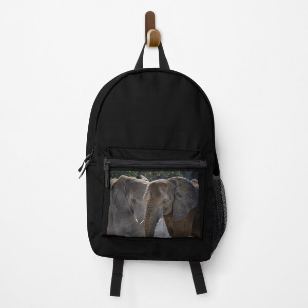 Item preview, Funny Elephant Duo Wildlife Photography Graphic designed and sold by AbulailArt.