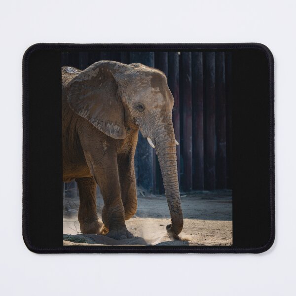 Item preview, Majestic African Elephant Side Profile - Dramatic Wildlife Texture Art designed and sold by AbulailArt.
