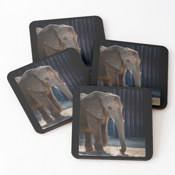 Item preview, Majestic African Elephant Side Profile - Dramatic Wildlife Texture Art designed and sold by AbulailArt.
