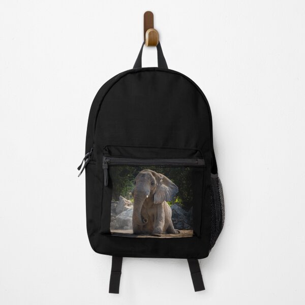 Item preview, Majestic African Elephant in Dust - Powerful Wildlife Nature Photography designed and sold by AbulailArt.