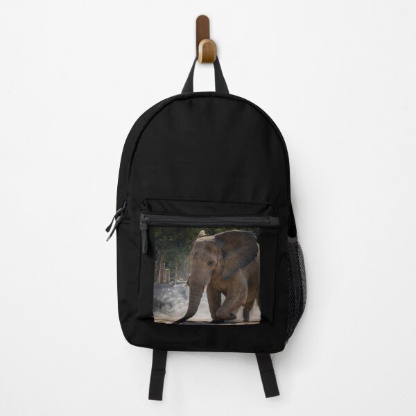 Item preview, Noble African Elephant Walking - Close Up Wildlife Portrait designed and sold by AbulailArt.