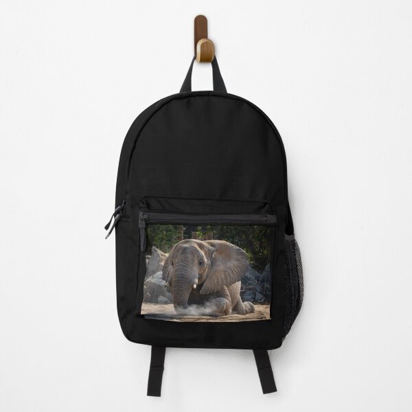 Item preview, Majestic African Elephant in Dust - Powerful Safari Wildlife Photography designed and sold by AbulailArt.