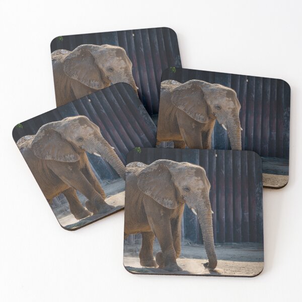 Item preview, Majestic African Elephant Walking - Cinematic Safari Wildlife Photography designed and sold by AbulailArt.