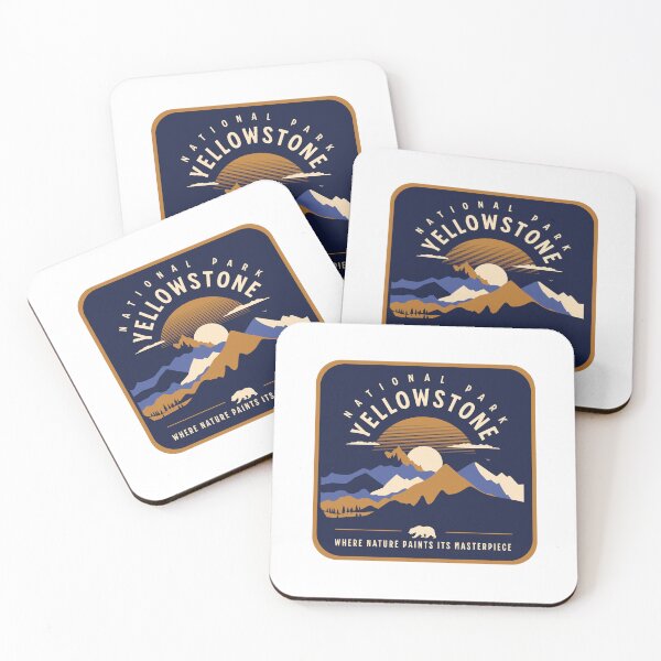 Item preview, Yellowstone State Park Classic T-shirt Sticker designed and sold by ThinkNature!.