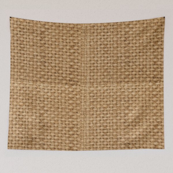 Item preview, Natural Beige Burlap Fabric Texture Background designed and sold by frumixart.