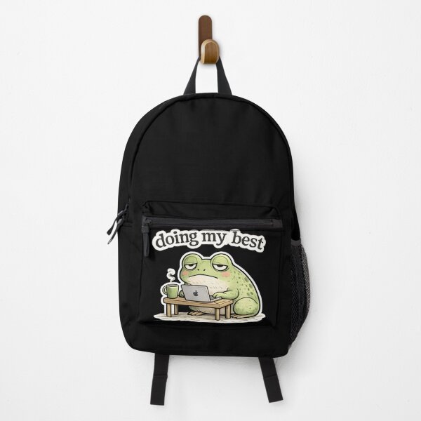 Item preview, Doing My Best Frog designed and sold by Stikaro.