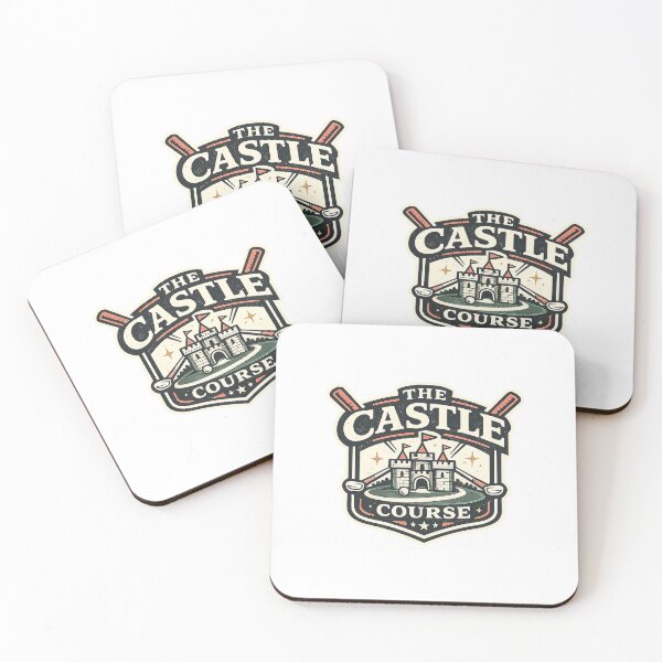Item preview, The Castle Course – Retro Mini Golf designed and sold by EastEndTownie.