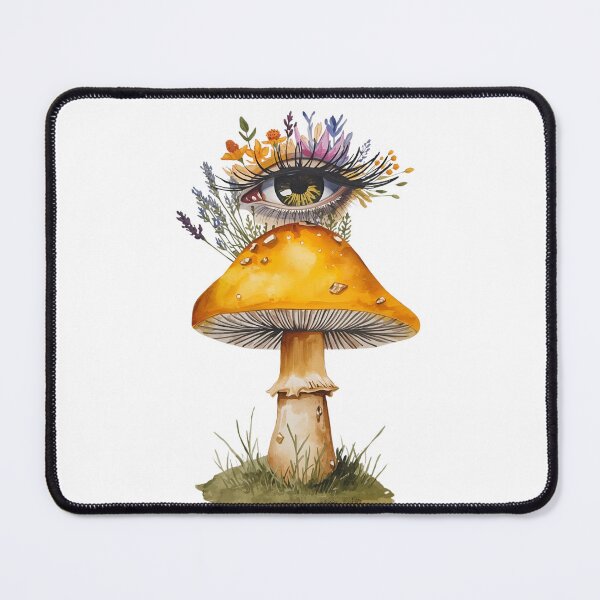 Item preview, Third Eye Fungi Yellow Mushroom designed and sold by FemFungi.