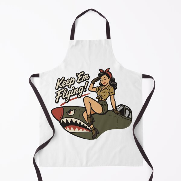 Item preview, WW2 Aviator Keep Em Flying designed and sold by ChunkByChunk.
