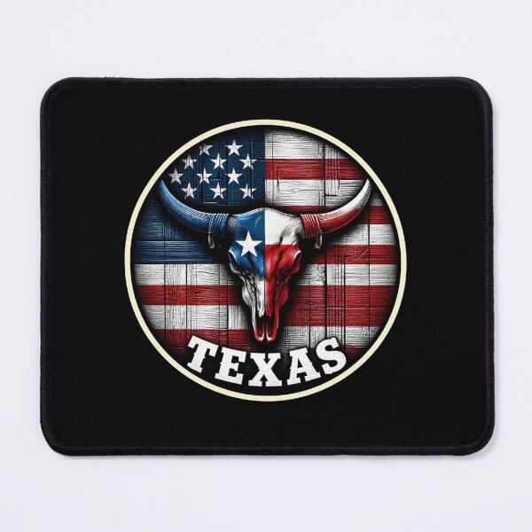Item preview, Texas USA Longhorn Skull designed and sold by Myra365Art.