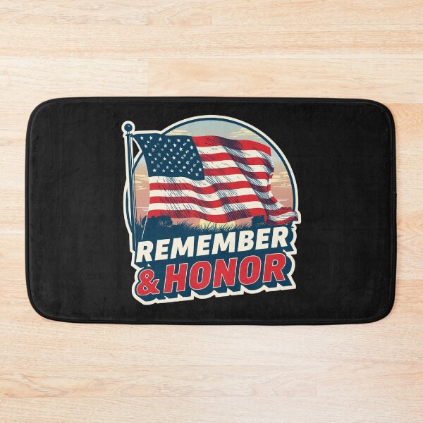 Item preview, Remember Honor American Flag designed and sold by Zakrytos ★★★★★.