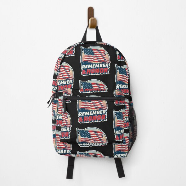 Item preview, Remember Honor American Flag designed and sold by Zakrytos ★★★★★.