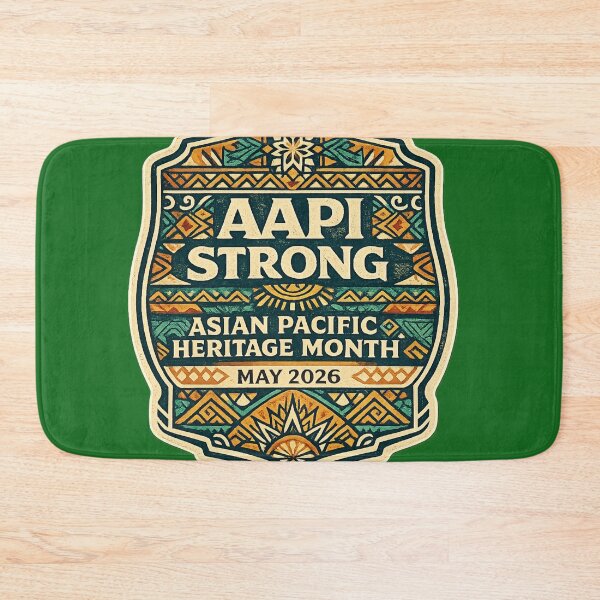 Item preview, AAPI Strong Asian Pacific Heritage Month 2026 – Bold Geometric Cultural Art | Pride Gift designed and sold by irfanshikh.