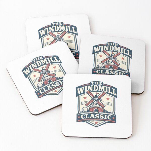 Item preview, The Windmill Classic – Retro Mini Golf Design designed and sold by EastEndTownie.