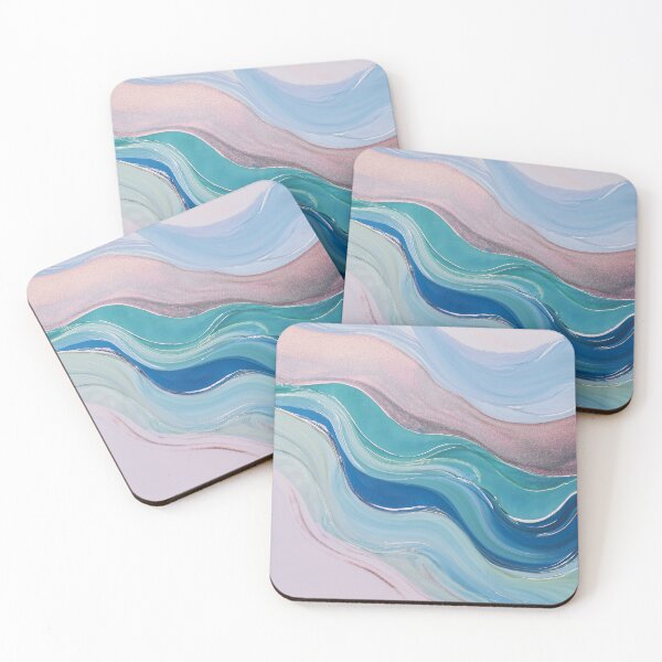 Item preview, Abstract Art - Fluid Mermaid Waves designed and sold by Becky-Poppins.