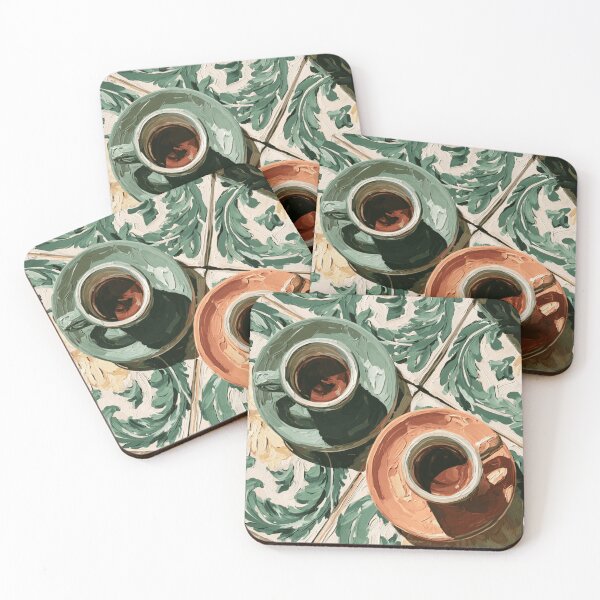 Item preview, Porcelain Coffee Cups designed and sold by StudioRedKoala.