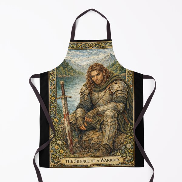 Item preview, Fallen Knight by Lake, Embroidery Style designed and sold by doinitzart.