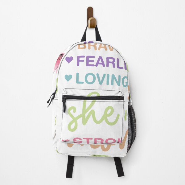 Item preview, She Is Strong Brave Fearless Loving Kind Beautiful designed and sold by AURA-APPAEL.