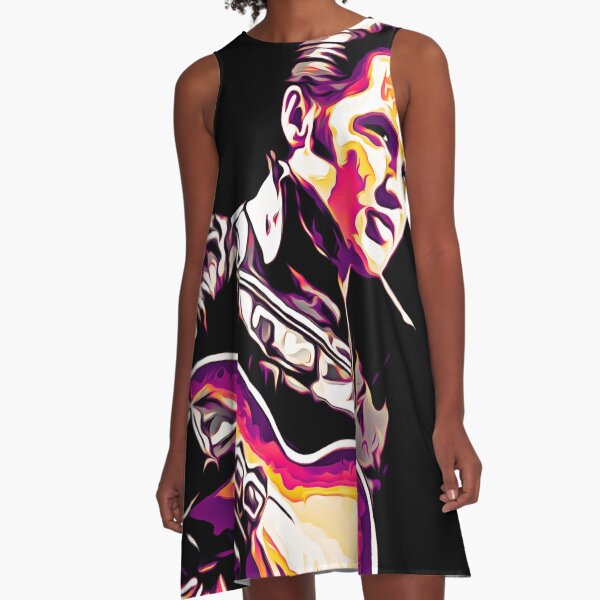 The King of Rock and Roll A-Line Dress