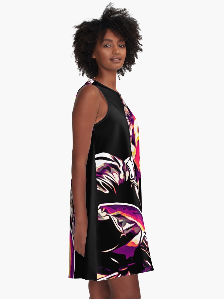 Alternate view of The King of Rock and Roll A-Line Dress